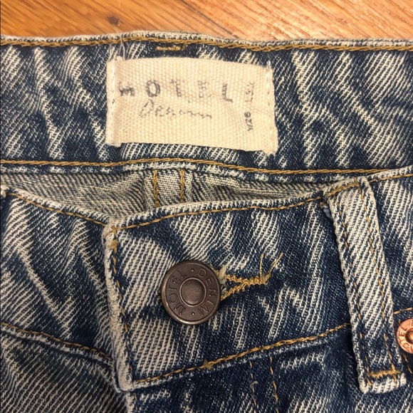 Motel Rocks Low Rise Parallel Jeans - Picture 4 of 8